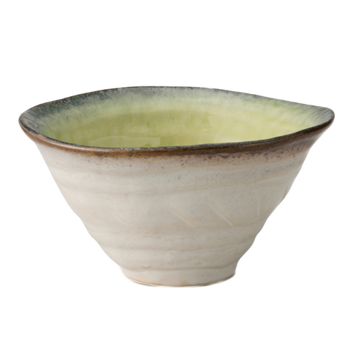 どんぶり 1L 丼 ボウル KANADE 陶器 黄画像