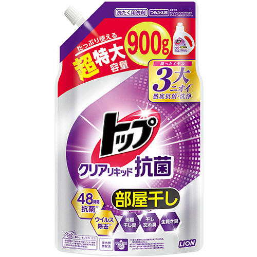 ﾄｯﾌﾟ ｸﾘｱﾘｷｯﾄﾞ抗菌 つめかえ用 超特大 900g 1個画像