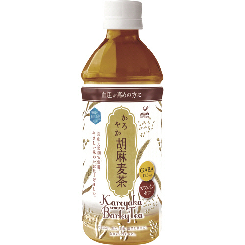 神戸居留地 かろやか胡麻麦茶 500ml ﾍﾟｯﾄﾎﾞﾄﾙ 1ｹｰｽ(24本)画像