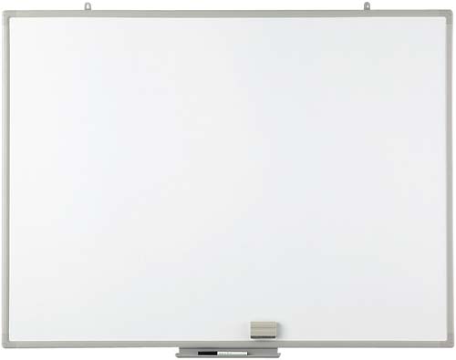 樹脂枠ホワイトボード　グレー枠９００×１２００ｍｍ画像