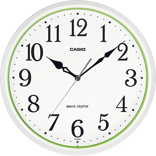 電波掛時計　ＩＱ－４８１Ｊ　グリーン画像