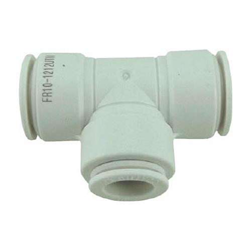 ﾀｯﾁｺﾈｸﾀｰﾌｧｲﾌﾞ 異径ﾕﾆｵﾝﾃｨ W(白)10mm×12mm(2箇所) 1個画像