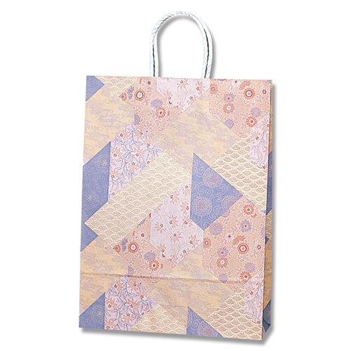 手提げ紙袋（ツヅレ・口折丸紐・幅320×マチ115×高さ450mm）画像