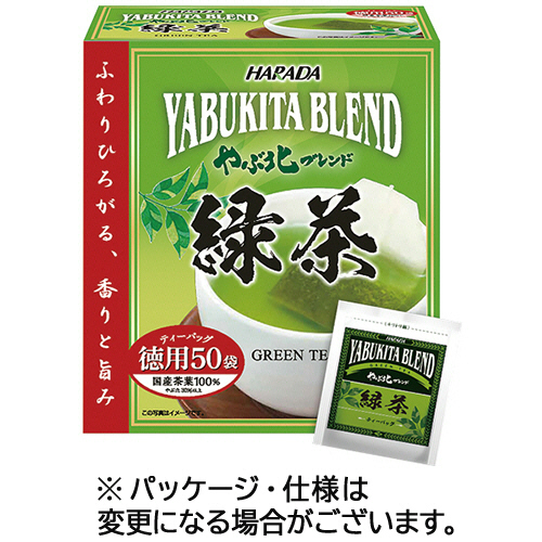 やぶ北ﾌﾞﾚﾝﾄﾞ徳用緑茶ﾃｨｰﾊﾞｯｸﾞ 1ｾｯﾄ(300ﾊﾞｯｸﾞ:50ﾊﾞｯｸﾞ×6箱)画像