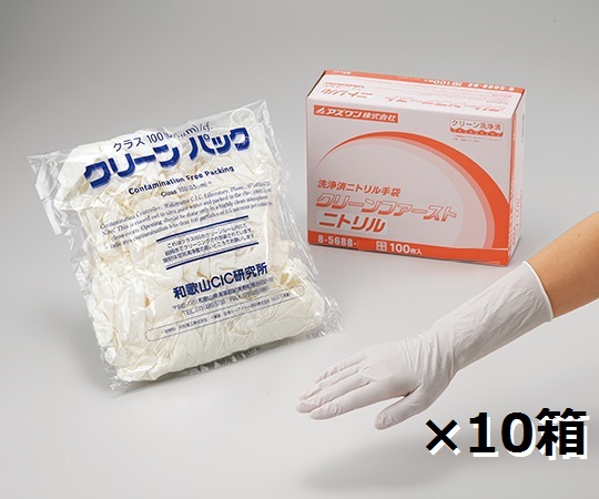 クリーンファースト　ニトリル（パウダーフリー）　クリーンパック　M　1000枚入（ケース）画像