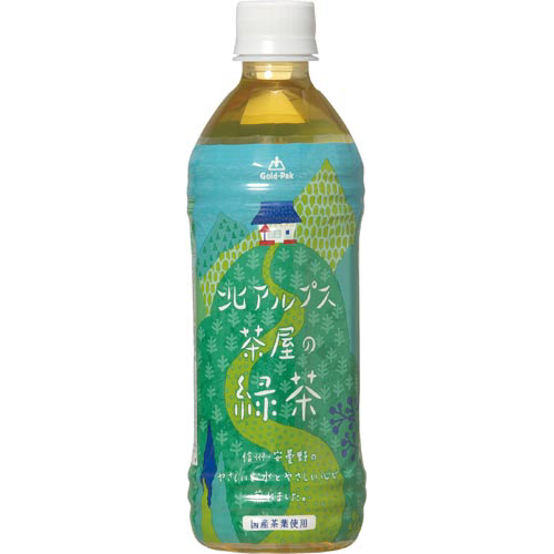 北アルプス茶屋の緑茶　５００ｍｌ　２４本画像