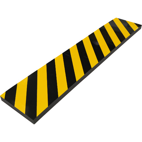 NEWﾄﾗｸｯｼｮﾝ 厚手ﾀｲﾌﾟ 30mm×200mm×1m 黄/黒 1枚画像