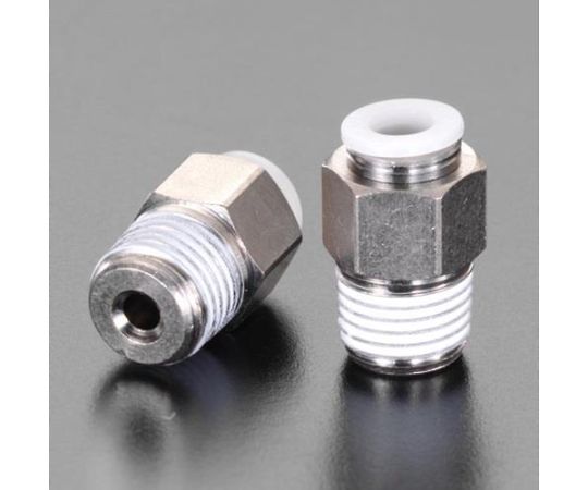 6mmxR 3/8" ハーフユニオン(2個)