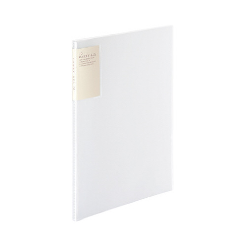 クリヤブックキャリーオール固定Ａ４縦１０透明Ｘ３画像