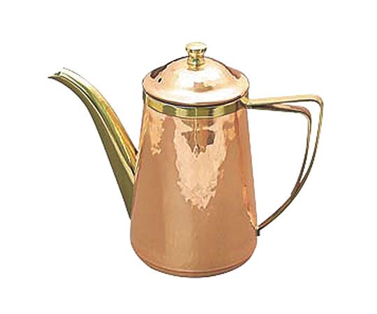 銅槌目入コーヒーポット　10人用