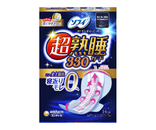 ソフィ　超熟睡ガード330　14枚画像