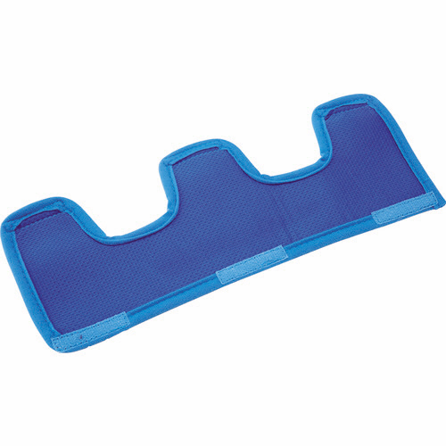 ｼﾘｶｸﾘﾝ おでこ用汗取りﾊﾞﾝﾄﾞ ﾌﾞﾙｰ 1枚画像