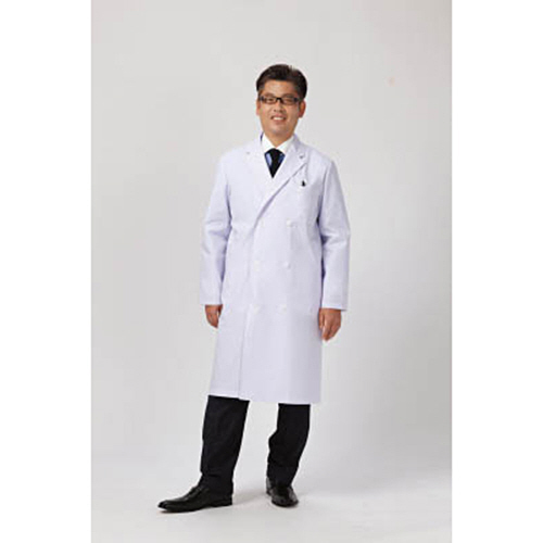 男子ﾀﾞﾌﾞﾙ研究衣 M 1枚画像