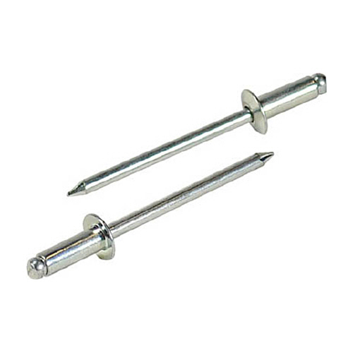 ﾌﾞﾗｲﾝﾄﾞﾘﾍﾞｯﾄ(ｽﾁｰﾙ/ｽﾁｰﾙ製) ﾘﾍﾞｯﾄ長さ28.6mm ﾘﾍﾞｯﾄ径6.4mm 1箱(500本)