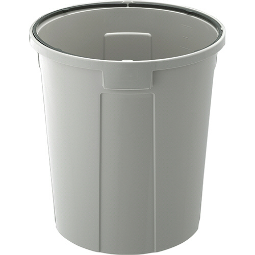 WORK&WORK ﾊﾞｲｵﾍﾟｰﾙ 丸型 75L 本体 ｸﾞﾚｰ 1個画像