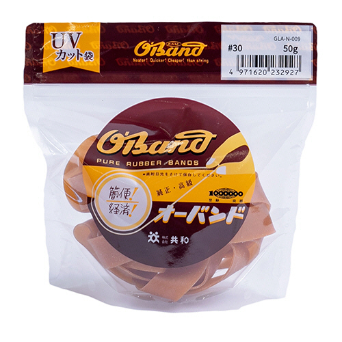 ｵｰﾊﾞﾝﾄﾞ #30 内径76mm 50g入 透明袋 1袋画像