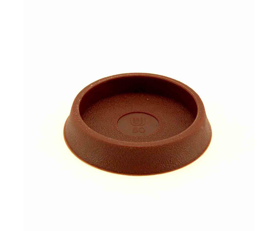 イスゴム　平置　丸型　茶　対象脚サイズ50mm画像