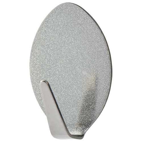 強接着ﾌｯｸ ｽﾃﾝﾚｽ 耐荷重5kg 1ﾊﾟｯｸ(3個)画像