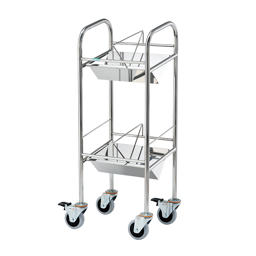 カルテワゴン(平板タイプ) 380×320×1010mm画像