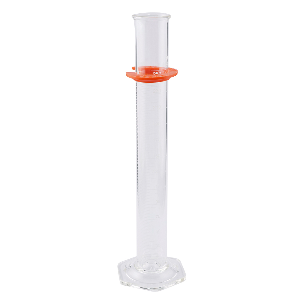 メスシリンダー PYREX(R) バンパー付き　250mL画像