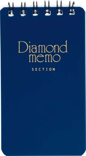 ダイヤメモ＜Ｓ＞　方眼罫　４０枚　青画像