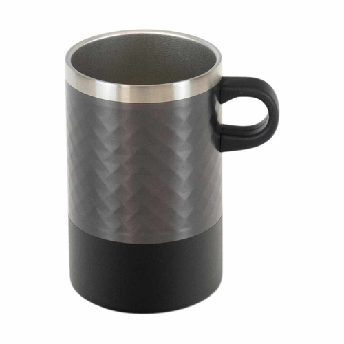 タンブラー フォルテック 取っ手付缶ホルダー350ml グレー画像