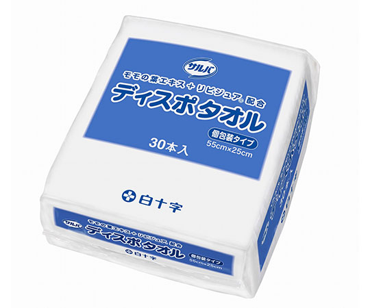 サルバ　ディスポタオル　個包装タイプ　30本入×12袋画像