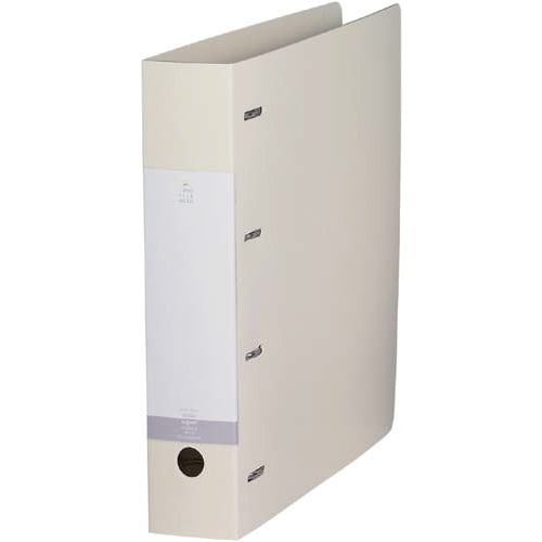 Ｄリング４穴ファイル　白Ａ４縦背幅６４ｍｍ画像