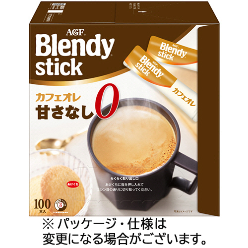 ﾌﾞﾚﾝﾃﾞｨ ｽﾃｨｯｸ ｶﾌｪｵﾚ 甘さなし 1箱(100本)画像