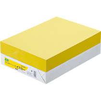 αｴｺｶﾗｰﾍﾟｰﾊﾟｰII A4 ｲｴﾛｰ 1冊(500枚)