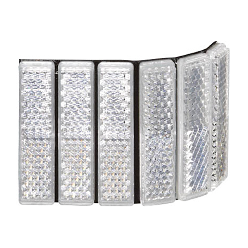 ﾚﾌﾃｰﾌﾟ 50mm×7.5mm 白 1ﾊﾟｯｸ(6枚)画像