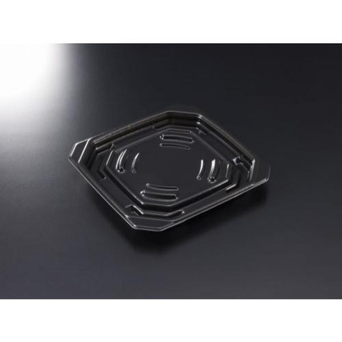 中央化学 軽食容器 TP デリグー 19-19 黒 本体画像