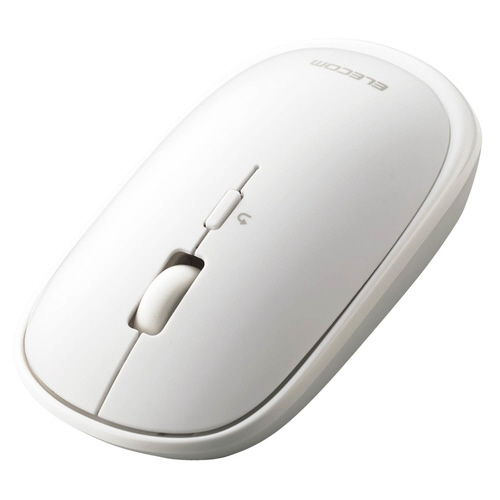 BlueLEDマウス　薄型　Bluetooth　白