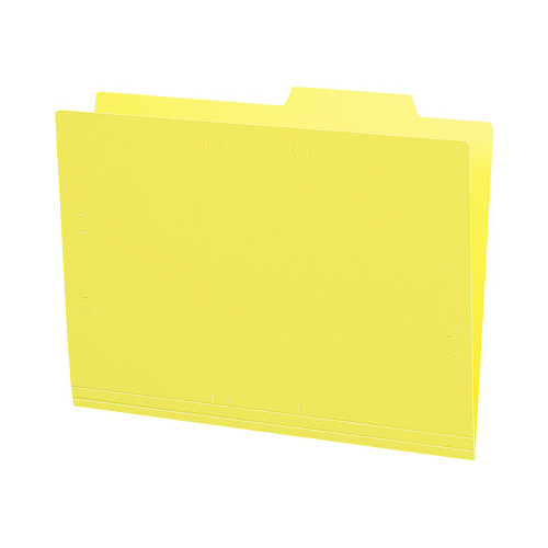 個別フォルダー（ＰＰ製・５枚パック）黄