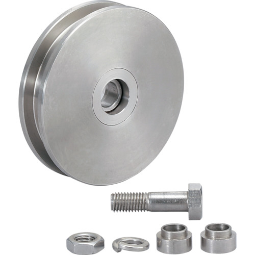 SUS製重量用戸車枠無ｺ型 200024758 1個画像