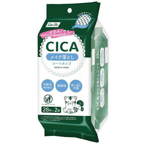 CICAﾒｲｸ落としｼｰﾄ 1ﾊﾟｯｸ(56枚:28枚×2個)画像