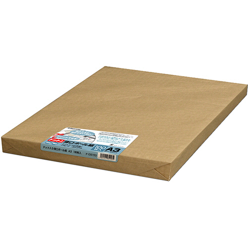 ﾄﾞｯﾄ入薄口ﾎﾞｰﾙ紙 A3 1ﾊﾟｯｸ(100枚)画像