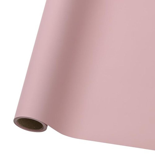 包装紙 WRP-RO9 ラッピングカラーPPロール-9/スモーキーピンク(1巻) ヘッズ画像
