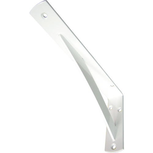 ﾊﾟﾜｰ棚受(鉄) 125×250mm ﾎﾜｲﾄ 1本画像