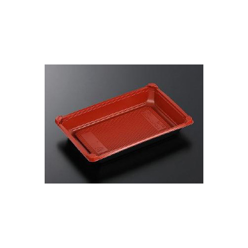 中央化学 どんぶり容器 CT クイックパック-7 赤-BK 本体画像