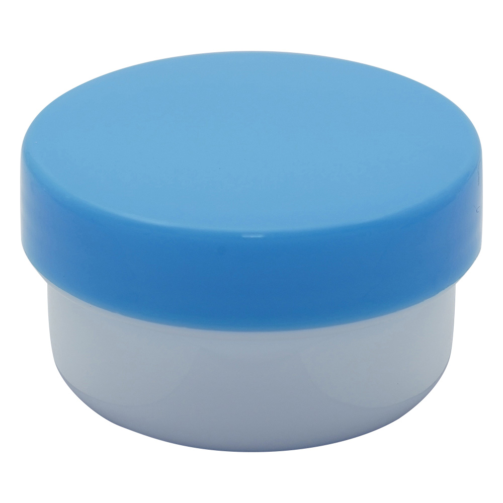 プラ壷（未滅菌）　22mL　100個入　青画像