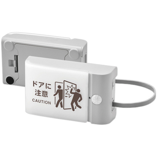 扉につけるお知らせﾗｲﾄ 有線ﾀｲﾌﾟ ﾗｲﾄｸﾞﾚｰ 1台画像