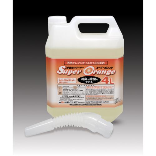 スーパーオレンジ消臭・除菌泡タイプ業務用４Ｌ画像