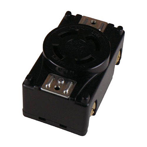 引掛形 ﾊﾟﾈﾙ用ｺﾝｾﾝﾄ 接地3P30A250V 1個画像