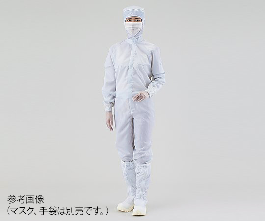 クリーンスーツ（オールインワン）　2L　白　シューズ23.5cm