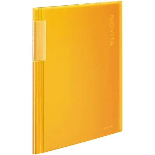ノビータ　クリアカラー　Ａ４縦　２０Ｐ　黄１０冊画像