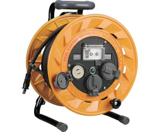 コードリール BR型 単相100V型ブレーカーリール 20m（抜止め）