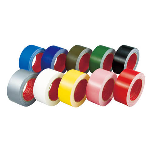 スリオンテック カラー布粘着テープ ホワイト 50mm×25m 339000WH0050X25画像