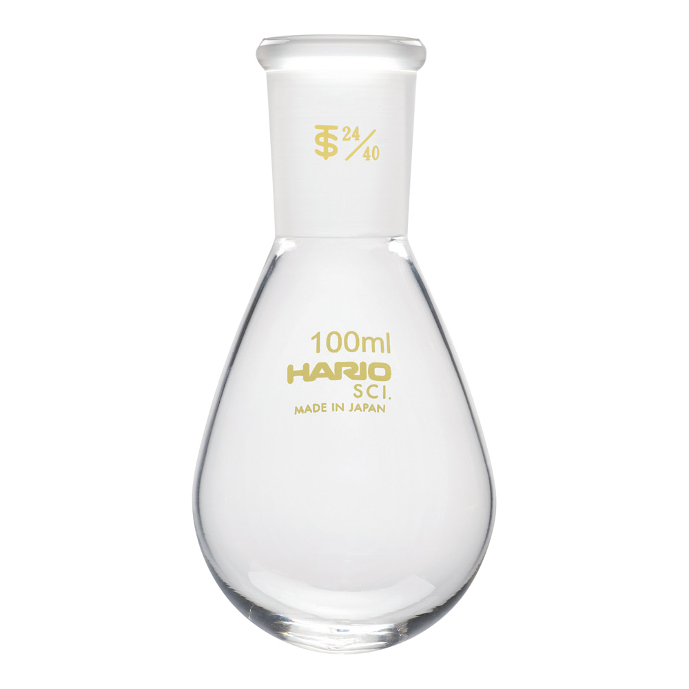 共通摺合せなすフラスコ 100mL TS24/40画像