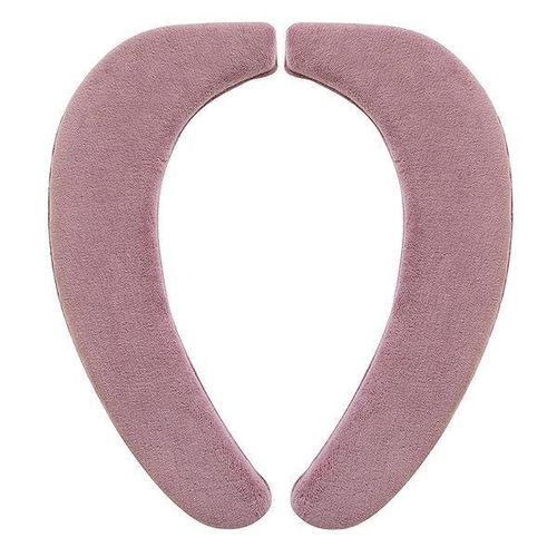 便座シート ズボラ ふんわり便座クッション 便座クッション PVC ピンク画像